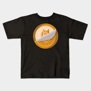 Funny Dogecoin Cryptocurrency, In Doge We Trust, Hodler Kids T-Shirt